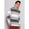 Bluza męska Chillaz ALICANTE GREY MELANGE STRIPES